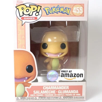 Funko Pop Pokemon Charmander 455 Figura Vinilo Exclusiva Amazon Foto 1 de 2