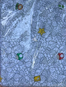 Pottery Barn Teen Super Mario™ Power-Up Glow-in-the-Dark Sheet Set Queen NEU - Bild 1 von 1