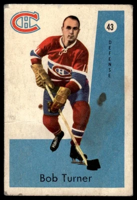 1959-60 Parkhurst Bob Turner Montreal Canadiens #43 - Image 1 of 2