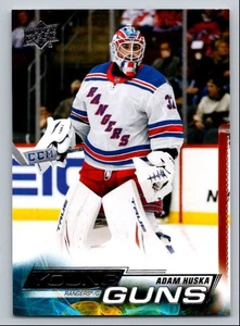 2022-23 UPPER DECK YOUNG GUNS ADAM HUSKA ROOKIE NEW YORK RANGERS #492 - Picture 1 of 2