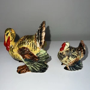 turkey salt and pepper shakers vintage - Picture 1 of 12