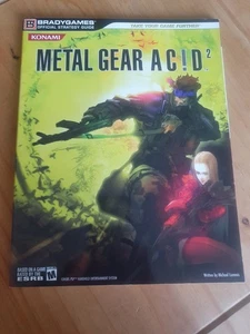 METAL GEAR ACID 2 - Official Strategy Guide - BradyGames - COLLECTABLE CONDITION - Picture 1 of 4