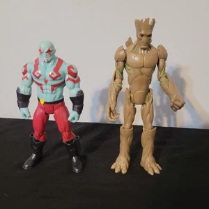 Marvel Guardians of the Galaxy Titan Hero Series Groot & Drax Figur - Bild 1 von 16