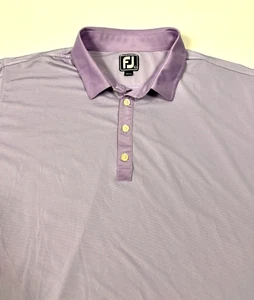 FootJoy Polo Shirt Performance Wicking Golf Light Purple Men's XL Nice. - Picture 1 of 6