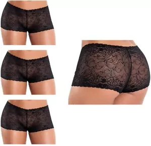 Besame Women Sexy Lingerie Cheeky Lace Hipster Panties Underwear Pack of 3 - Picture 1 of 15