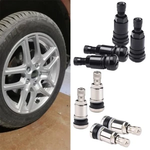 4 valvole metalliche valvole cerchioni foro sottile Ø 11,3 mm per cerchi in lega BMW Ford VW - Foto 1 di 22
