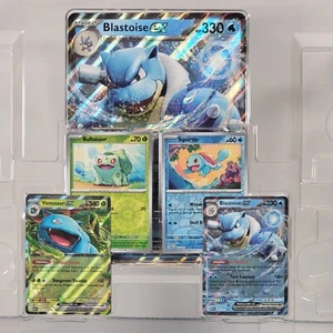 Blooming Waters Pokemon 151 Blastoise Venusaur Squirtle Bulbasaur w/ JUMBO - Picture 1 of 2