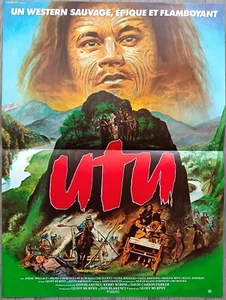 UTU/NOUVELLE ZÉLANDE/INDIENS/AFFICHE ORIGINALE 40X60 CM/GEOFF MURPHY/NEW ZELAND - Bild 1 von 1