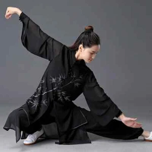 Tai Chi Clothes Women Wushu Kung Fu Competition Clothes Martial Art Uniform - Picture 1 of 26