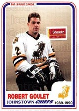 1989-90 Johnstown Chiefs #20 Bob Goulet