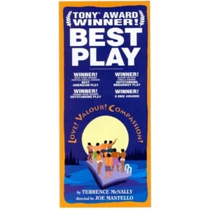 LOVE! VALOUR! MITLEIDENSCHAFT! Broadway Handzettel Mario Cantone-Terrence McNally 1995 - Bild 1 von 2