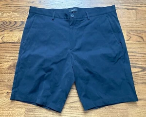 NEW Theory Zaine SW Neoteric Shorts Men's Size 36 NWT Black MSRP $165 USA - Picture 1 of 9