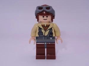 LEGO Star Wars Minifigur Naboo Fighter Pilot - Tan Jacket sw0160 -NEU! - Picture 1 of 5