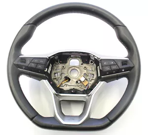 Seat Tarraco 5FJ KN2 Facelift Lenklrad Multifunktionslenkrad Schaltwippen Leder - Bild 1 von 13