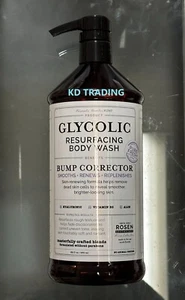 ROSEN APOTHECARY ~ GLYCOLIC Smooth Renew RESURFACING BODY WASH Pure Fresh 960ml - Picture 1 of 4