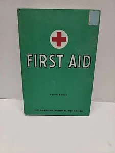 Vintage HARDCOVR Copy First Aid 4th Edition The American Red Cross 1957 Revision - Picture 1 of 7