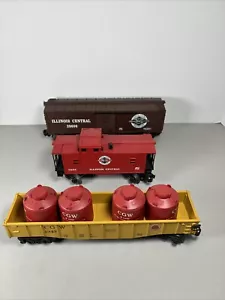 LIONEL MODERN O 6-30030 ILLINOIS CENTRAL 26323 3657725017 Freight Box Car Flat - Picture 1 of 19