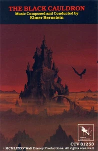 ELMER BERNSTEIN - THE BLACK CAULDRON, CASSETTE  CTV 81253, 1980 - Picture 1 of 2
