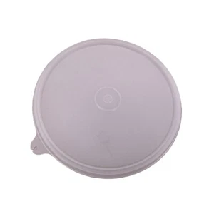 Tupperware Replacement Lid Seal Clear Round #227-44 C Tab - Picture 1 of 9