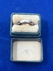 Antiker Baby Ring Band 9 Karat Rotgold mit Original Box! - Bild 1 von 4