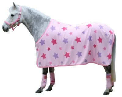 Fleecedecke Lilli Starlight für Pony Shetty  105 115 Rückenlänge Ponydecke - Bild 1 von 3