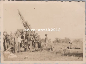 Foto, Wk2, Flak Batterie beim Nachladen in Russland (N)50551 - Bild 1 von 1