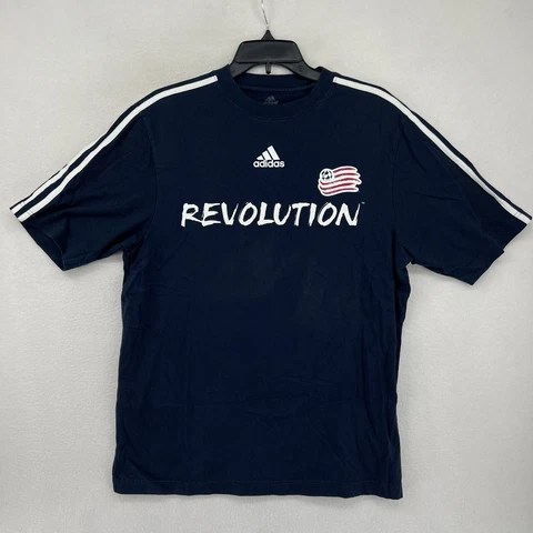New England Revolution Vintage MLS  Short Sleeve Cotton T Shirt - Adult M Cover