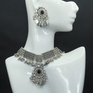 Set de Collar Pendientes Vintage Palacio Estilo Francés Perla Gota Exagerada - Imagen 1 de 4