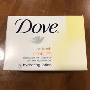 Jabón en barra Dove Go Fresh Energize pomelo aroma a hierba de limón con loción hidratante - Imagen 1 de 3