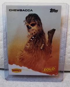 Chewbacca: A Star Wars Story Denny's (Topps 2018) Trading Cards Chewbacca NM/MT