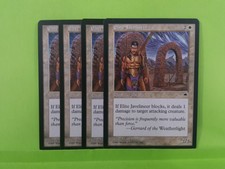 MTG: ELITE JAVELINEER Tempest COMMON Near Mint Excellent condition x4