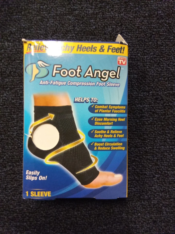 Foot Angel Anti-Fatigue Compression Sleeves Socks Plantar Fasciitis Relief S/M - Image 1 of 1