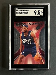 2006-07 Upper Deck SPX Spxcitement LeBron James SGC 9.5 Mint + Cavaliers /2999 - Picture 1 of 4