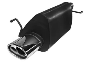 Endschalldämpfer Sportauspuff - OPEL Corsa D 2006-2014 - 1 x 120×80 mm + ABE - Bild 1 von 1