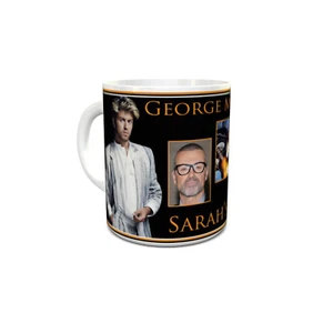 George Michael Personalised Mug Brand New Free Shipping within the UK - Foto 1 di 4