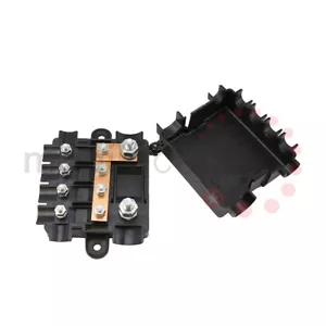 Heavy Duty Power Distribution Fuse Box For Mega & Midi Fuses 12v & 24v five way - Picture 1 of 3