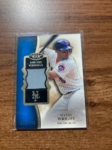 2012 Topps Tier One Top Shelf Relics /399 David Wright #TSR-DW - Picture 1 of 1