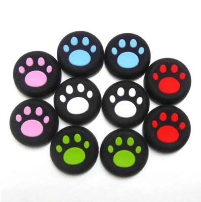 10x Cat Paw Thumb Grips Thumbsticks Cover Set for Switch Pro Controller /PS4 PS5 - Image 1 of 4