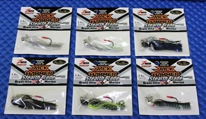 Z-MAN ChatterBait JackHammer Stealth Blade 3/8oz CBSB38 Series CHOOSE YOUR COLOR - Picture 1 of 13