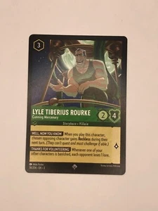 Lyle Tiberius Rourke gerissener Söldner Disney Lorcana Into the Inklands NONFOIL - Bild 1 von 2