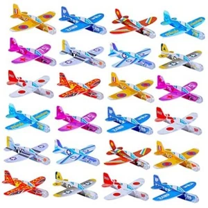 Manmel 50 Pcs Foam Gliders Planes Toys for Kids, Paper Airplane, Party Favors - Picture 1 of 7