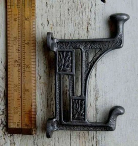 Antique Iron Mackintosh Hat & Coat Hook - 125mm (4.9") - Picture 1 of 1