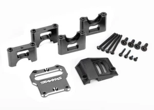 Traxxas 9584A Mount center differential carrier 6061-T6 aluminum dark titanium - Picture 1 of 1