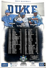 2012 Duke University Baseball Schedule Poster Featuring MLB Alum Marcus Stroman