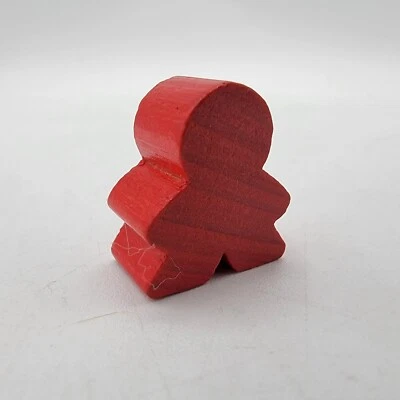 RED Repuesto Meeple para Mi Primer Juego de Mesa Carcassonne Foto 1 de 2