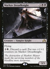 1X Markov Dreadknight Shadows over Innistrad NM/EX Chinese MTG CARD
