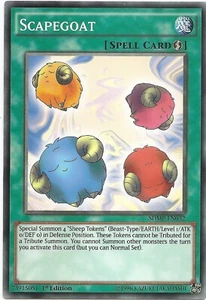 Scapegoat SDMP-EN032 Common Yu-Gi-Oh Card 1st Edition New - Picture 1 of 4
