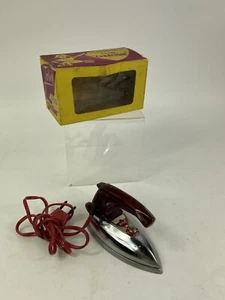 Vintage 1940’s Toy Iron Childs Jolux Electric Original Box Made In France - Picture 1 of 16
