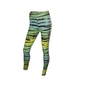 Puma Damen Mädchen Sport Leggings Tie Dye AOP Tights Batik Style AQUAMARINE NEU - Bild 1 von 2