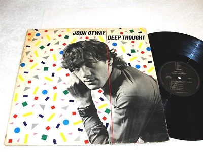 John Otway "Deep Thought" 1980 New Wave Rock LP, VG, Original Stiff Pressing - Image 1 of 2